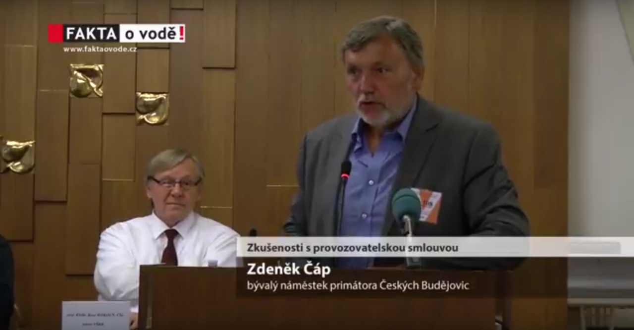Zkušenosti s provozovatelskou smlouvou, Zdeněk Čáp, České Budějovice